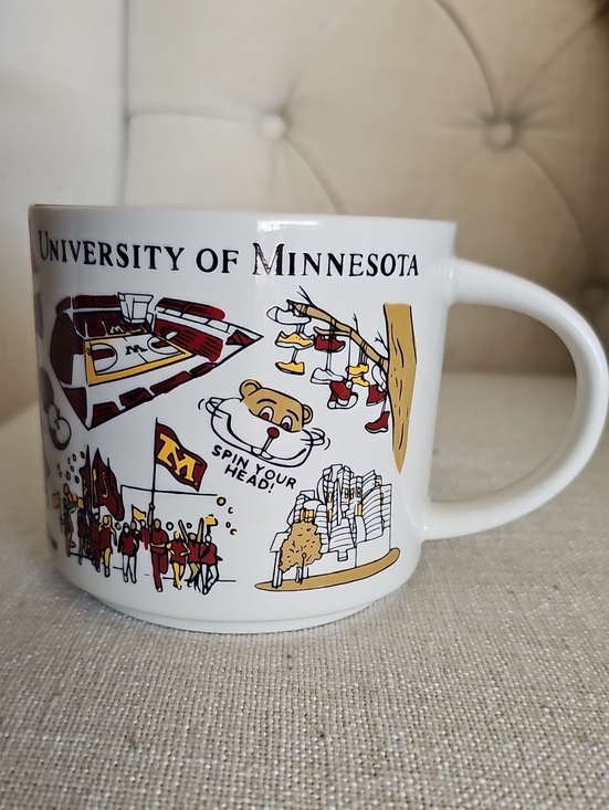 Other - University of Minnesota White Collegiate Mug